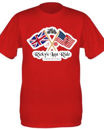 USA T-Shirt - Red (Mens)