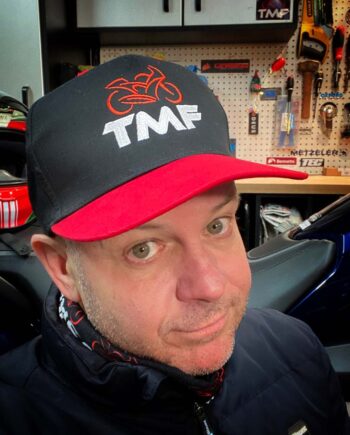 TMF -Black and Red Baseball Cap