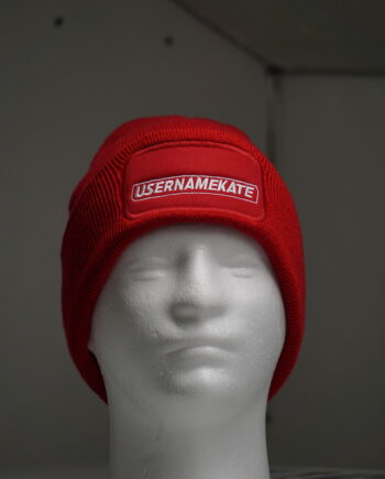 UsernameKate Red Beanie
